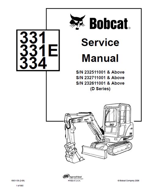 bobcat mini excavator 331 operator manual|bobcat 331 owners manual.